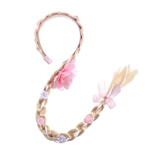 MUCKLILY Haarbänder Aus Synthetischer Faser Für Mädchen Perücken-haare Als Haar-accessoire Haarverlängerung Für Kopfbedeckungen Haarteile Für Partys Und Cosplay Glatt Und von MUCKLILY