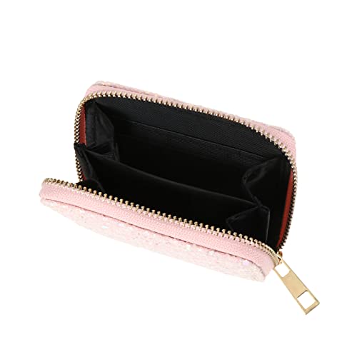 MUCKLILY 1Stück Damen Geldbörse mit Reißverschluss Gefrostete PU für Münzen Karten für Einkäufe Reisen Täglichen Gebrauch Langlebig Praktisch von MUCKLILY