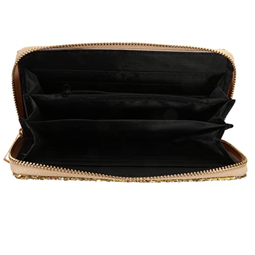 MUCKLILY Modische Damen Geldbörse Mit Reißverschluss Tragbar Aus Pu Für Karten Ausweise Bargeld Reisen Schule Und Arbeit MUCKLILY Modische Damen Geldbörse Mit Reißverschluss Tragbar Aus Pu Für Karten Ausweise Bargeld Reisen Schule Und Arbeit von MUCKLILY