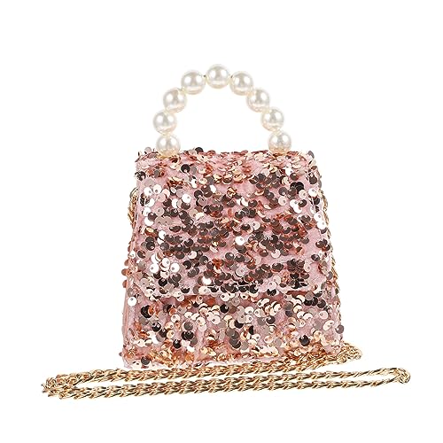 MUCKLILY Umhängetasche Junge Mädchen Mit Pailletten Umhängetasche Mädchen Für Unterwegs Kindertasche Leicht Und Robust von MUCKLILY