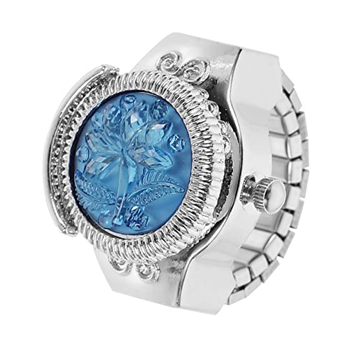 MUCKLILY Ring Uhr Im Ringdesign Schicke Uhr Zur Dekoration Ringförmige Für Exquisites Finger Design Kleine Und Elegante von MUCKLILY
