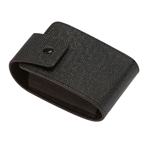MUCKLILY Kartentasche Aus Hochwertigem Pu-Material Tragbarer Karten-Organizer Multifunktions-kartenaufbewahrungstasche Wechseltasche Bankkartenhalter Langlebige Kartenhülle Für von MUCKLILY