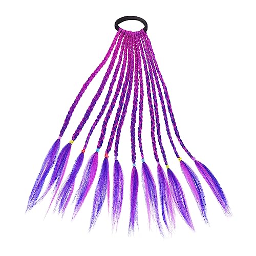MUCKLILY 1Stück Perücke Zöpfe Kopfschmuck für Braid Haarschmuck Haaraccessoire für Partys Elastische Haarbänder Farbenfrohes Design Langlebig MUCKLILY 1Stück Perücke Zöpfe Kopfschmuck für Braid Haarschmuck Haaraccessoire für Partys Elastische Haarbänder Farbenfrohes Design Langlebig von MUCKLILY