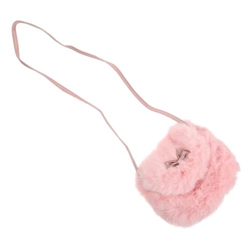 MUCKLILY Plüsch Umhängetasche für Kinder Schultertasche Aufbewahrungstasche Cartoon Design für Mädchen für Einkaufen und Ausflüge von MUCKLILY