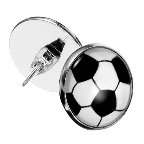 MUCKLILY 2 Paare Fußball Ohrringe Damen Sport Ohrhänger Handmade Cartoon Schmuck Geschenk für Teenager Party und Alltag MUCKLILY 2 Paare Fußball Ohrringe Damen Sport Ohrhänger Handmade Cartoon Schmuck Geschenk für Teenager Party und Alltag von MUCKLILY