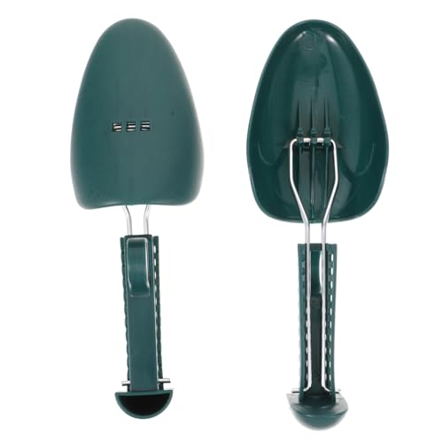 MUCKLILY 2 Paare Verstellbare Kunststoff Schuhspanner für Herren und Damen Schuhformer Schuhdehner Kompakt und Leicht Erhalten Schuhform und Verlängern Lebensdauer Passend für Verschiedene von MUCKLILY