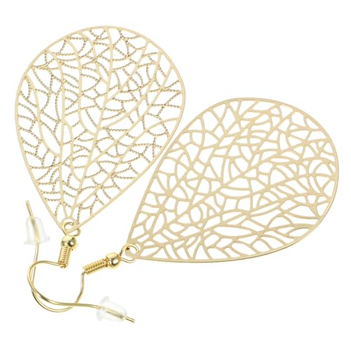 MUCKLILY 2 Paare Vintage Ohrhänger Blattform Damen Ohrringe Kupfer Baumschmuck Leicht Frühling Elegant Teardrop Ohrschmuck für Mädchen Geschenk MUCKLILY 2 Paare Vintage Ohrhänger Blattform Damen Ohrringe Kupfer Baumschmuck Leicht Frühling Elegant Teardrop Ohrschmuck für Mädchen Geschenk von MUCKLILY