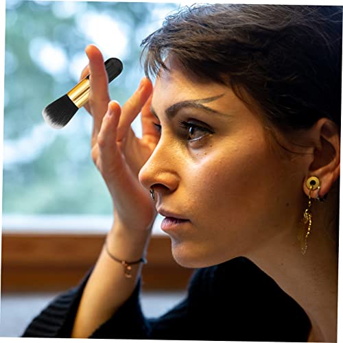 MUCKLILY 2 Stück Fluffiger Make Up Pinsel Lose Puder und Rougepinsel Weiche Kosmetikpinsel für Foundation Blush Cremige und Pudrige Make Up Anwendungen Geeignet für Frauen von MUCKLILY