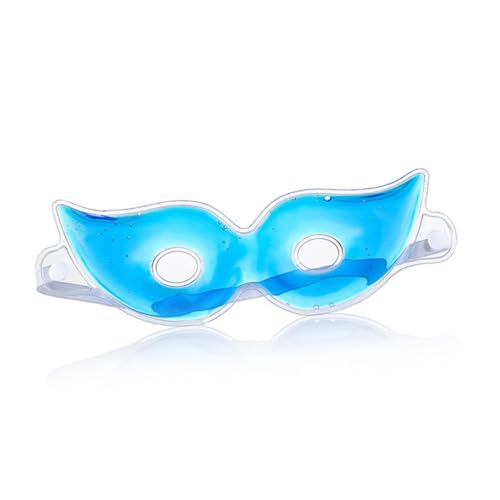 MUCKLILY 2 Stück Kühlende Gel Augenmaske Wiederverwendbares Komfortables Ice Eye Patch zur Linderung von Augenringen und Augenstress für Schlaf und Entspannung Kühlt Sanft bei Trockenen von MUCKLILY