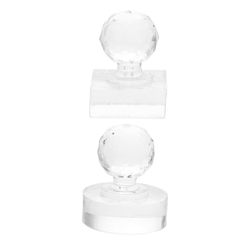 MUCKLILY 2 Stück Lidschatten Press Stempel Vielseitiges Make-up Reparatur Werkzeug für Lidschatten Brauenpuder Highlighter Einfache Anwendung Kompakt Reisefreundlich Langlebige Puderpalette von MUCKLILY