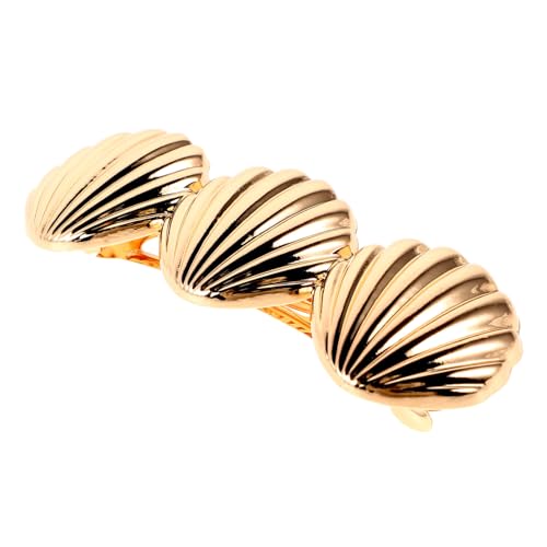 MUCKLILY 2 Stück Muschel haarclips Goldfarben Haarschmuck mit Muschel design Vielseitig Einsetzbar für Stirn Seiten Hinterkopffrisuren Modisch für Partys und Alltag MUCKLILY 2 Stück Muschel haarclips Goldfarben Haarschmuck mit Muschel design Vielseitig Einsetzbar für Stirn Seiten Hinterkopffrisuren Modisch für Partys und Alltag von MUCKLILY
