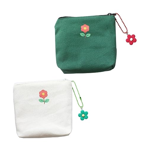 MUCKLILY 2 Stück Praktisches Aufbewahrungsset für Damen Süße Napkin Bags aus Robustem Material Geeignet für Binden Vielseitige Kleine Kosmetiktaschen in Grün und Weiß Zufällige Farbe MUCKLILY 2 Stück Praktisches Aufbewahrungsset für Damen Süße Napkin Bags aus Robustem Material Geeignet für Binden Vielseitige Kleine Kosmetiktaschen in Grün und Weiß Zufällige Farbe von MUCKLILY