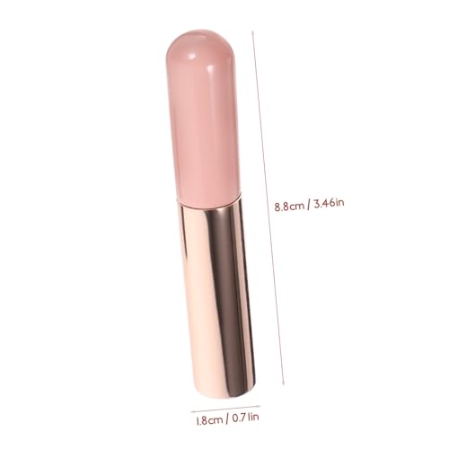 MUCKLILY 2 Stück Silikon Lippenpinsel Rundkopf Weich Präzise Lippenstift Concealer Pinsel Tragbar Staubdicht für Damen Makeup Applikator MUCKLILY 2 Stück Silikon Lippenpinsel Rundkopf Weich Präzise Lippenstift Concealer Pinsel Tragbar Staubdicht für Damen Makeup Applikator von MUCKLILY