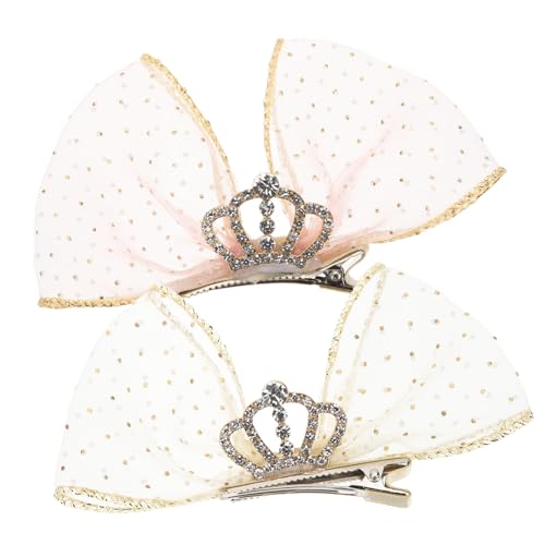 MUCKLILY 2 Stück Teiliges Haarschleifen Mädchen Sichere Langlebig und Attraktiv für Partys Schule Geburtstage und Alltag Niedliches Haarschmuck accessoire von MUCKLILY