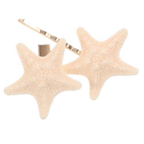 MUCKLILY 2 Stück Teiliges Stern Haarklammern aus Langlebigem Kunststoff und Zinklegierung Dekorative Retro Haarspangen für Damen und Mädchen Einfach zu Befestigen Stabil und Modisch von MUCKLILY