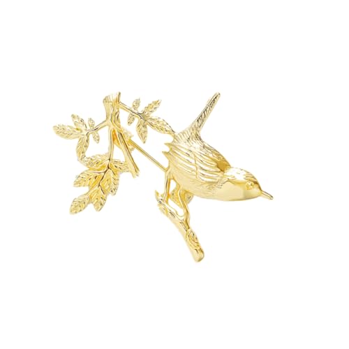 MUCKLILY 2 Stück Vogel Broschen für Kleidung und Taschen DIY Deko Anstecknadeln Langlebig und Leicht für Kreative Styles von MUCKLILY