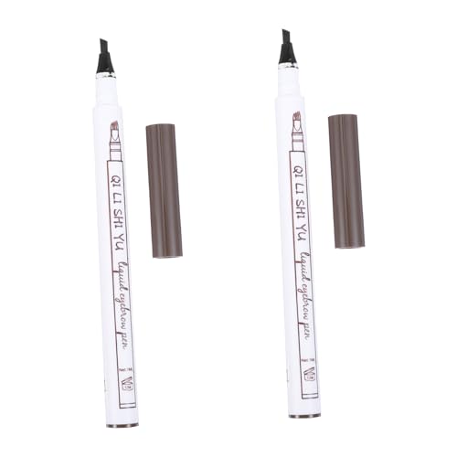 MUCKLILY 2 Stück Wasserdichter Microblading Augenbrauenstift Applikator Präziser Natürlicher Look Langlebig und Einfach Anzuwenden Geeignet für Definiertes Augenbrauen make up MUCKLILY 2 Stück Wasserdichter Microblading Augenbrauenstift Applikator Präziser Natürlicher Look Langlebig und Einfach Anzuwenden Geeignet für Definiertes Augenbrauen make up von MUCKLILY