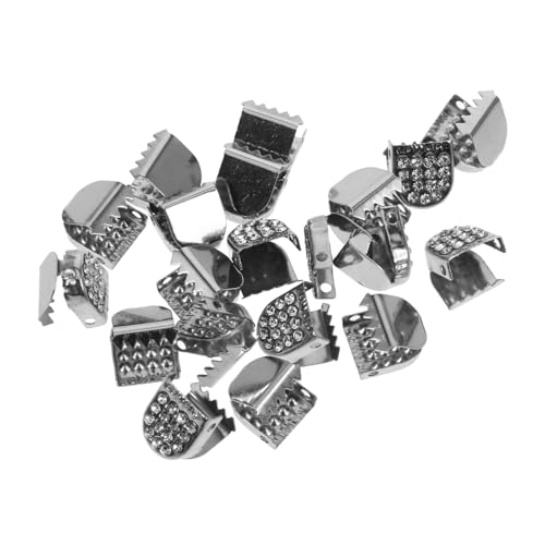 MUCKLILY 20 Stück Teiliges Schnürsenkel Clips mit Strass-Dekor Schnürsenkel Verschlüsse Einfache Handhabung Geeignet für Damen und Herren Schuhe von MUCKLILY