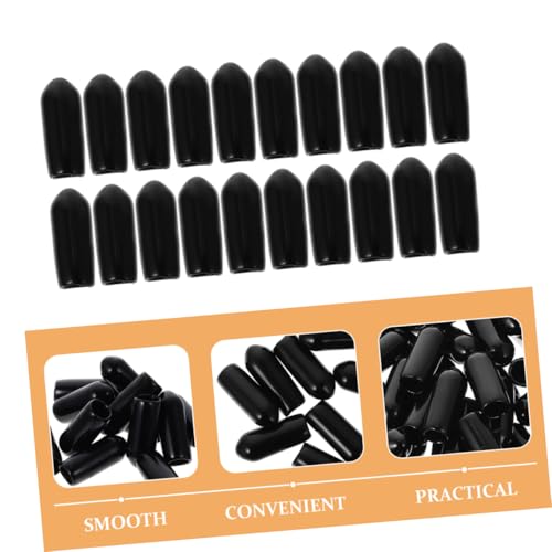 MUCKLILY 200stücke Gummi Endkappen Für Haarbänder Ersatz Stirnband-endkappen Abdeckungen Für Haarreifenenden Gummienden Für Haarbänder Kappen Für Schlauchspitze Für Stirnbänder Endkappen Di von MUCKLILY