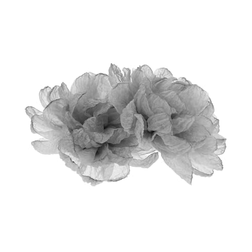 MUCKLILY 2 Stück Abnehmbare Blumen Schuhclips für Damen Stoff Schnallen Dekoration für High Heels Hochzeit Party Sneaker von MUCKLILY