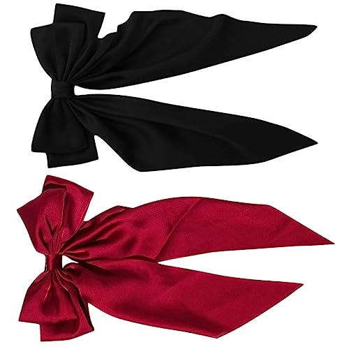MUCKLILY 2stücke Große Haarspangen Für Damen Extra Große Haarklammern Mit Schleifen Für Mädchen Haarschmuck Für Partys Hochzeiten Und Alltag von MUCKLILY