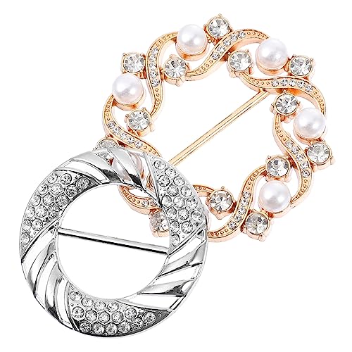MUCKLILY 2Stücke Hemdclip Ring für Kleidung Verstellbare Krawattenschnalle zur Fixierung von Shirts für T Shirts Blusen Schals Innendurchmesser MUCKLILY 2Stücke Hemdclip Ring für Kleidung Verstellbare Krawattenschnalle zur Fixierung von Shirts für T Shirts Blusen Schals Innendurchmesser von MUCKLILY