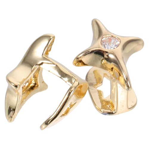 MUCKLILY 2Stücke Stern Zahn Schmuck Modischer Zahnschmuck für Hip-hop und Cosplay Dekorative Zahngrills für Partys und Auftritte mit Einzigartigem Design MUCKLILY 2Stücke Stern Zahn Schmuck Modischer Zahnschmuck für Hip-hop und Cosplay Dekorative Zahngrills für Partys und Auftritte mit Einzigartigem Design von MUCKLILY