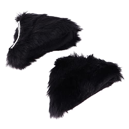 MUCKLILY 2stücke Katzenohren Haarspangen Niedliche Haaraccessoires Für Mädchen Kostümzubehör Für Halloween Cosplay Faschingskostüme Und Partys von MUCKLILY