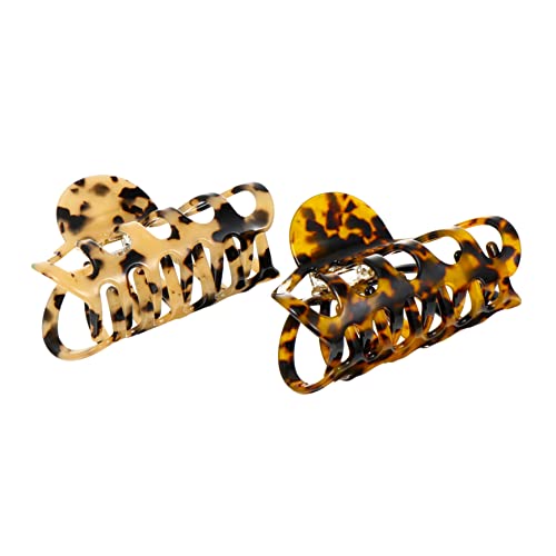 MUCKLILY 2stücke Haarklammer Haar Clips Frauen Mädchen Zubehör Haarspange Klammer Für Haare Fixierung Für Mutter Und Tochter von MUCKLILY