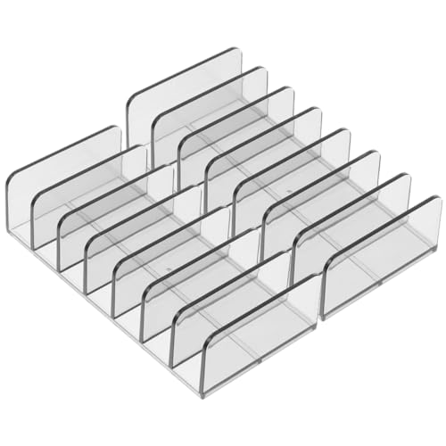 MUCKLILY 2stücke Schreibtisch-make-up-aufbewahrungsbox Kosmetik-organizer Für Lidschattenpaletten Und Make-up Unterteiltes Lagerungssystem Aus Hochwertigem Material Für Ordnung Und von MUCKLILY