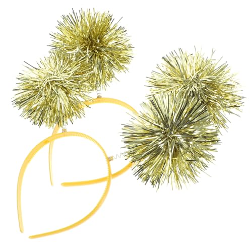 MUCKLILY 2stücke Teiliges Haarband Für Junge Mädchen Glitzernde Tinsel-stirnbänder Für Partys Karneval Und Cosplay-dekoration Leicht Und Modisch von MUCKLILY