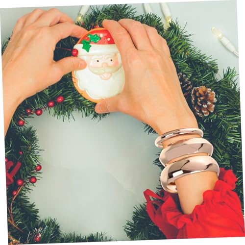 MUCKLILY 3 Stück Teiliges Goldenes Chunky Bangle Damen Massiv Breiter Minimalistischer Metall Armreif Robustes Eisen Modisches Schlichtes Manschetten Armband für Alltag und Festliche MUCKLILY 3 Stück Teiliges Goldenes Chunky Bangle Damen Massiv Breiter Minimalistischer Metall Armreif Robustes Eisen Modisches Schlichtes Manschetten Armband für Alltag und Festliche von MUCKLILY