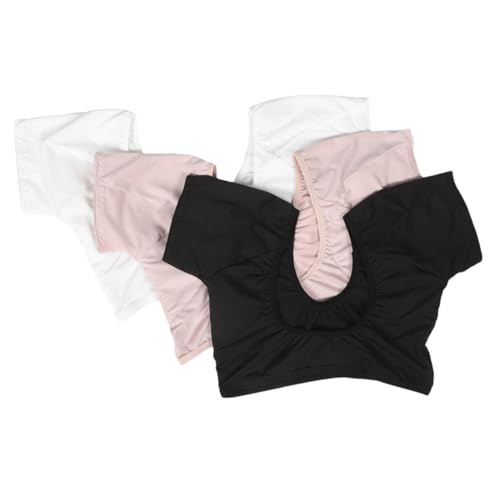 MUCKLILY 3 Teiliges Sweat Unterhemd Damen Leichte Schweißabsorbierende Weste Mit Achselschweißpolster – Dünne Weste Für Outdoor Aktivitäten Und Arbeit von MUCKLILY