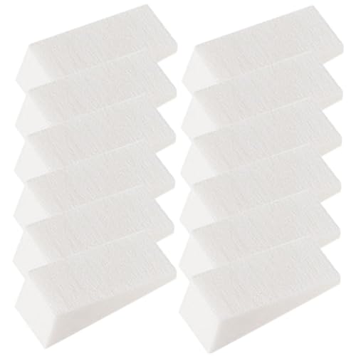 MUCKLILY 30 Stück Teiliges Nail Art Stamping Dreieckiger Schwamm Stempel Nagelkunst Werkzeug für DIY Maniküre Zuhause und Salon Gleichmäßige Farbe Formstabil Zeitsparend Vielseitig von MUCKLILY