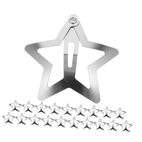 MUCKLILY 30 Stück Teiliges Stern Haarspangen Metall Haarklammern für Mädchen und Frauen Langlebig Einfach zu Verwenden Modisches Design Vielseitig für Kurze Haare Accessoire für Hüte und von MUCKLILY