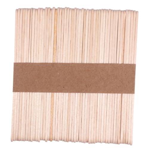 MUCKLILY 300 Stück Haarentfernungs wachssticks mit Formen Holz wachsapplikatoren und Arten Wachsentfernungs papier Vielseitig für Gesicht Körper Beine Einfache Anwendung Profi Zuhause von MUCKLILY