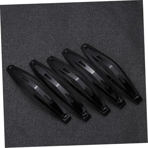 MUCKLILY 36 Stück Teiliges Metall Haarspangen Klassische Schwarze Bobby Clips Langlebige Haarklammern für Frauen Mädchen Einfach zu Tragen Modisches Haarzubehör für Alltag und Reisen von MUCKLILY