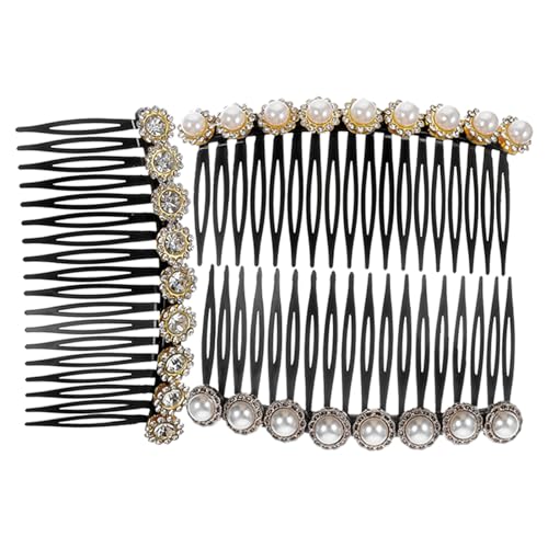 MUCKLILY 3stücke Perlen-haarkämme Für Damen Filigranes Design Langlebig Und Rostfrei Für Hochzeitskleider Und Abendoutfits Dekorativ Und Schick Als von MUCKLILY