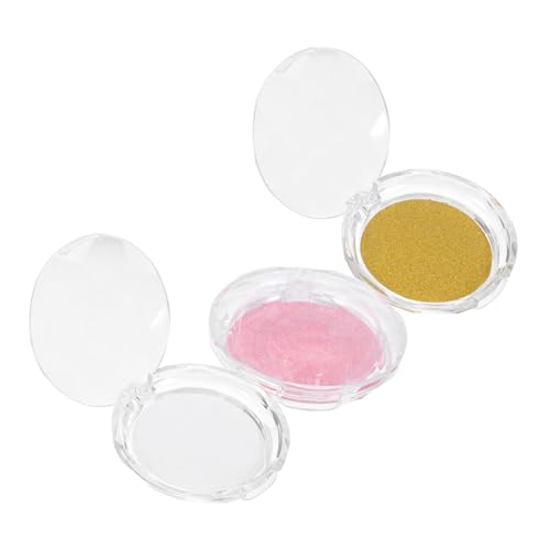 MUCKLILY 3Stücke Wimpern Aufbewahrungsboxen für Falsche Wimpern Wimpernhüllen mit Einzigartigem Design für Make Up Organizer und Reisen Platzsparend und Schützend von MUCKLILY