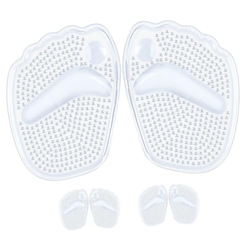 MUCKLILY 3paare Vorfußpolster Für High Heels Selbstklebende Schuheinlagen Rutschfeste Fußkissen Dämpfungspads Für Damen Einlegesohlen Für Hohe Schuhe von MUCKLILY