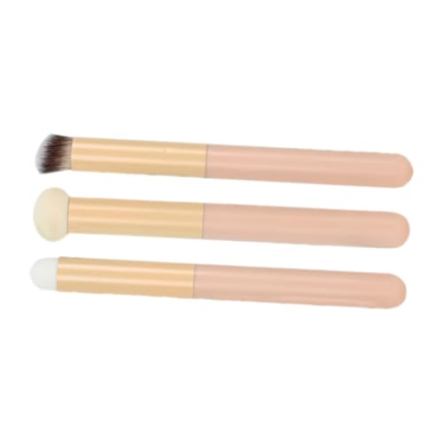 MUCKLILY 3stücke Teiliges Make-up-pinselset Für Frauen Concealer-pinsel Schwamm-pinsel Und Applikatorpinsel Für Nahtlose Make-up-anwendung Und Vielseitige Looks von MUCKLILY