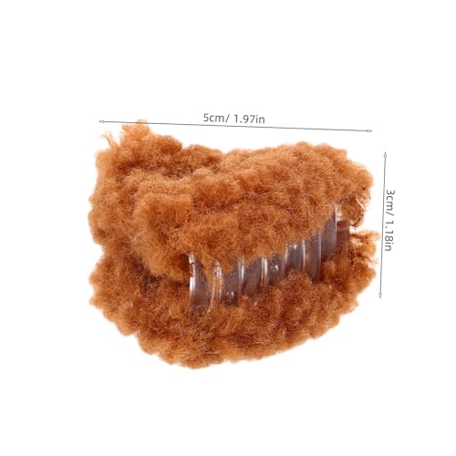 MUCKLILY 4 STÜCKE Plüsch Haarklammern Weiche Schonende Haarspangen mit Niedlichen Katzenohren für Dünnes Haar Handliche Sanft zum Haar Verspieltes Styling für Damen und Mädchen von MUCKLILY