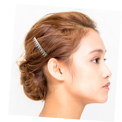 MUCKLILY 4 Stück Teiliges Metall Haarkamm Kleine Seitliche Haarspangen aus Langlebigem Metall Vielseitig für Braut Party und Alltag Einfach Anzubringen Geeignet für Damen und Brautfrisuren von MUCKLILY