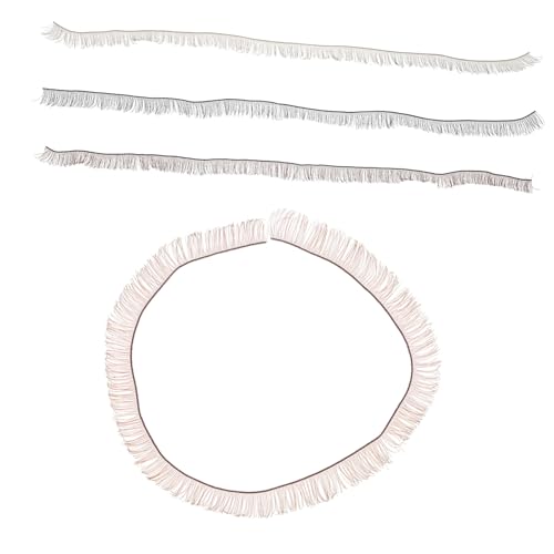 MUCKLILY 4 Stück Teiliges Puppenwimpern für DIY Bastelbedarf Selbstklebende Realistische Falsche Wimpern in Schwarz Braun Teebraun und Kastanienrot Passend für Verschiedene Puppenarten von MUCKLILY