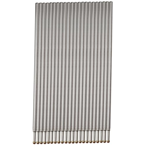 MUCKLILY 40 Stück Teiliges Tattoo Pen Nachfüllminen Metall Tattoo Marker für Microblading und Schablonen Hautmarkierung Langlebige Präzise Linienführung für Profis und Anfänger von MUCKLILY