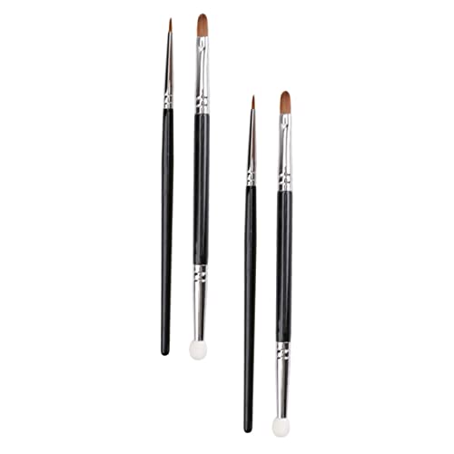 MUCKLILY 4Stücke Concealer Pinsel Professionelle Make Up Für Lidschatten Und Akneabdeckung Mehrzweck Make Up Bürsten Für Präzise Anwendungen Und Perfekten Look von MUCKLILY
