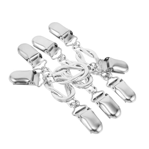 MUCKLILY 4stücke Vintage Strickjacken Clips Für Frauen Modische Broschen Zur Sicherung Von Schals Und Pullovern Chic Und Sicher Für Formelle Anlässe von MUCKLILY