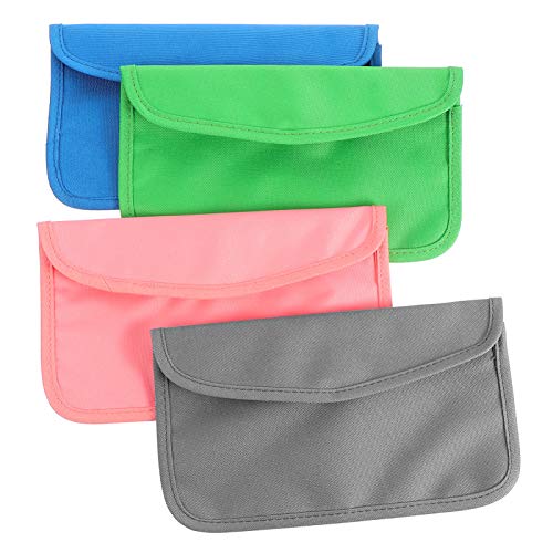 MUCKLILY 4stücke Masken Aufbewahrungstaschen Tragbare Polyester Organizer Beutel Für Für Reisen Büro Und Zuhause Leicht Und Langlebig Gemischte Farben von MUCKLILY