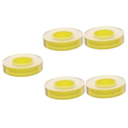 MUCKLILY 5 Rollen PVC-schutzfolie Uhrenzubehör Durchsichtiges Klebeband Schutzfolie Für Schmuck Uhrenbandschutz Film Sicher Anschauen Armreifen Aus Glas Multifunktion Anti- Teppich Haupt von MUCKLILY