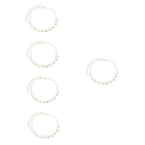 MUCKLILY 5 Sätze Doppellagige Metall Taillenkette Im Boho Stil Funkelnde Bauchkette Natursteinen Für Damen Für Partys Strand Und Hochzeiten 2 Stück * 5 von MUCKLILY